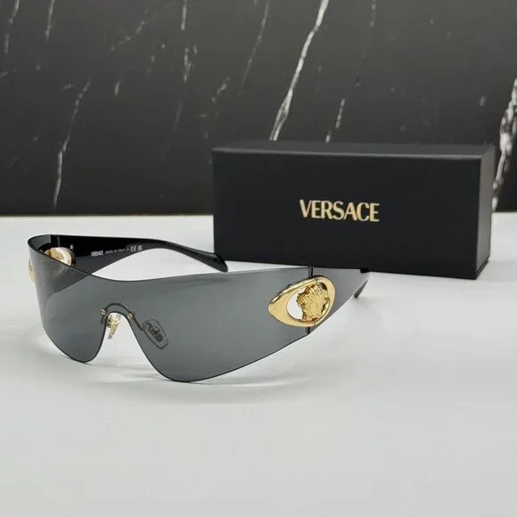 Versace | Accessories | New Versace Ve228 00287 Unisex Black  display picture 1